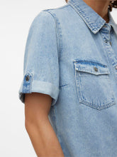 Ladda upp bild till gallerivisning, VMJENNIE Dress - Light Blue Denim
