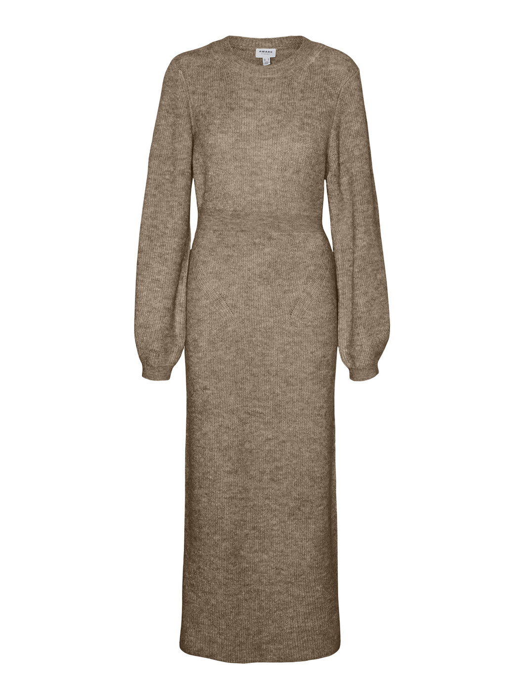 AWANGALINA Dress - Silver Mink