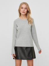 Ladda upp bild till gallerivisning, VMDOFFY Pullover - Light Grey Melange
