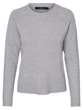 Ladda upp bild till gallerivisning, VMDOFFY Pullover - Light Grey Melange
